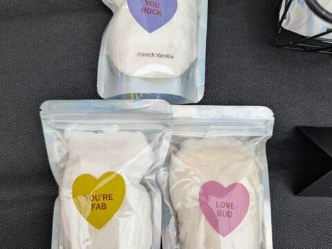 Cotton Candy Mini Mylar Bags